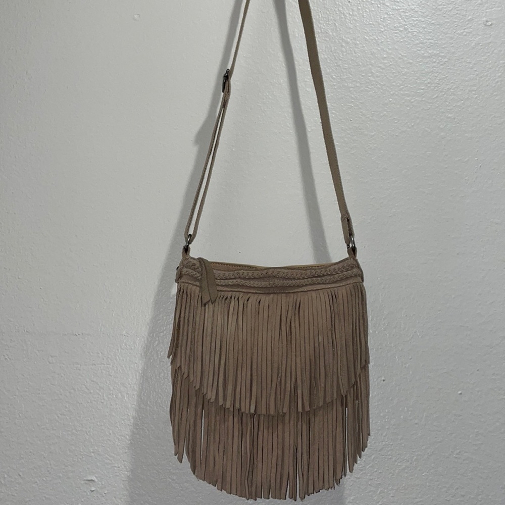Vintage AE Fringed Crossbody